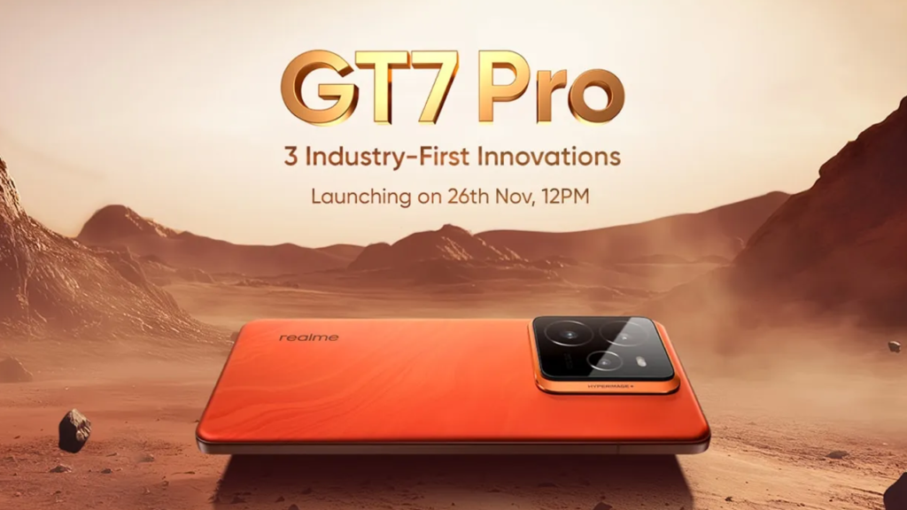 Realme GT 7 Pro Camera Specs Unveiled: New Underwater Mode Ahead of India Launch
