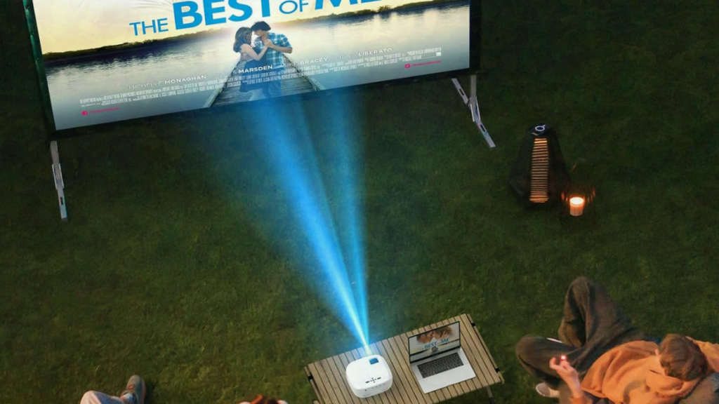 Portable Projector with 4K Streaming