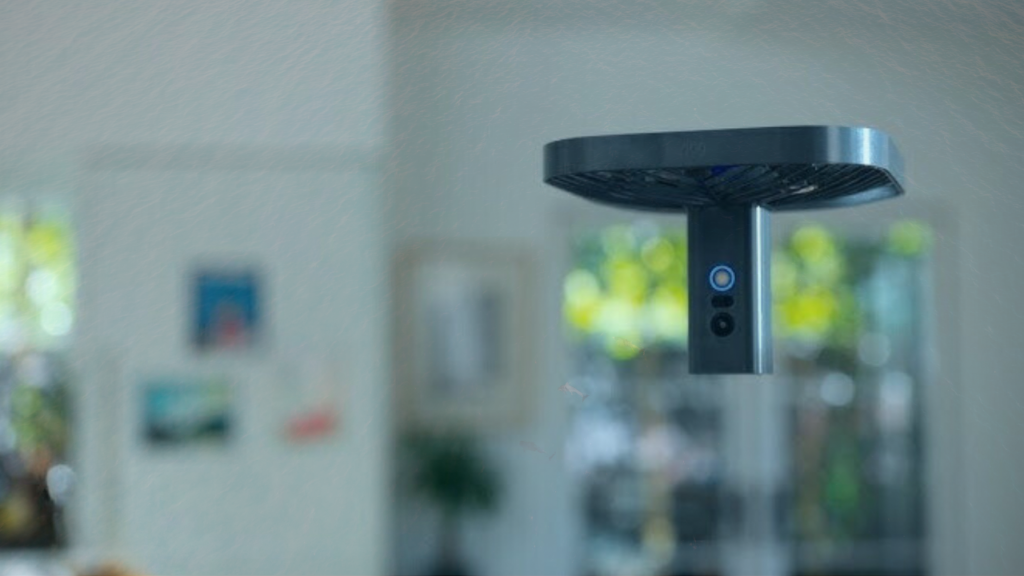 Smart Flying Indoor Home Security Drone
